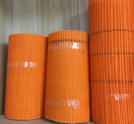 টেকসই 4 * 4 মিমি 5 * 5 মিমি ফাইবারগ্লাস জাল Leno Woven For Building wall