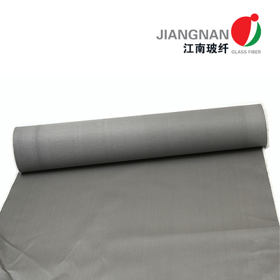 0.65mm 700℃ সাটিনলেস স্টিল ওয়্যার রিইনফোর্সড পলিউরেথেন প্রলিপ্ত ফাইবারগ্লাস কাপড়