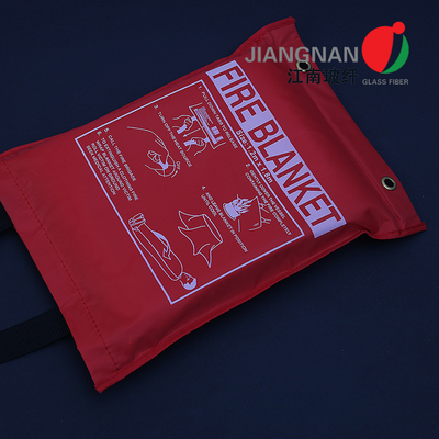 এন্টি ফায়ার কম্বল জরুরী প্রস্তুতির জন্য ফাইবারগ্লাস ফায়ার কম্বল