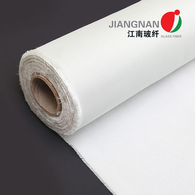 3732 0.4 মিমি ক্রস টোয়েল ওয়েভ ই গ্লাস 430gsm ফায়ারপ্রুফ ফাইবারগ্লাস ফ্যাব্রিক কাপড়